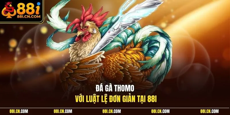 Đá gà Thomo với luật lệ đơn giản tại 88I